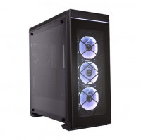 Vỏ máy tính LIAN-LI Alpha 550X - Đen (Dimensions: 240 x 550 x 500 mm (W x H x D); Material: Steel/ plastic/ tempered glass;Weight: approx. 13.2 kg;Form Factor: E-ATX (up to 279 mm width)/ ATX/ Micro-ATX/ Mini-ITX)