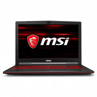 Máy tính xách tay MSI GL63 8RC 266VN Core i5 8300H 2.3Ghz-8Mb/ RAM 8Gb/ HDD 1Tb+128Gb SSD/ 15.6Inch Full HD/ NVIDIA GTX1050 4Gb DDR5/ Windows 10/ Black