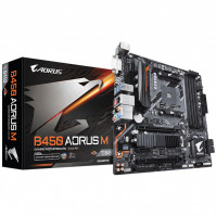 Bo mạch chủ Gigabyte B450 AORUS M (Chipset AMD B450/ Socket AM4/ 4 x DDR4 DIMM/ Max 64Gb/ VGA Onboard/ Form mATX)