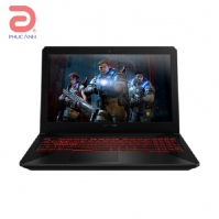 Máy tính xách tay Asus Gaming FX504GE-EN047T Core i7 8750H 2.2Ghz-9Mb/ RAM 8Gb/ HDD 1Tb+8Gb SSD/ 15.6Inch Full HD/ NVIDIA GTX1050 TI 4GB DDR5/ Windows 10 Home/ Black