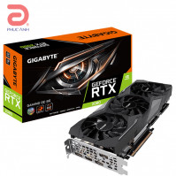 Cạc đồ họa Gigabyte RTX 2080 GAMING OC 8G (NVIDIA Geforce RTX 2080/ 8Gb/ GDDR6/ 256Bit)