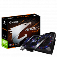 Cạc đồ họa Gigabyte AORUS RTX 2070 XTREME 8G (NVIDIA Geforce RTX 2070/ 8Gb/ GDDR6/ 256Bit)