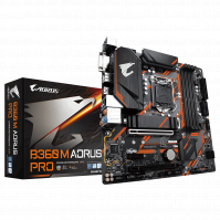 Bo mạch chủ Gigabyte B360M AORUS PRO (Chipset Intel B360/ Socket 1151/ 4 x DDR4 DIMM/ Max 64Gb/ VGA Onboard/ Form mATX)