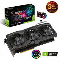 Cạc đồ họa Asus ROG-STRIX-GTX1660TI-O6G-GAMING (NVIDIA Geforce GTX 1660Ti/ 6Gb/ GDDR6/ 192Bit)