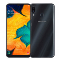 Samsung Galaxy A30-A305F (Black)- 6.4Inch/ 64Gb/ 2 sim