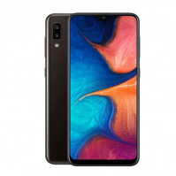 Samsung Galaxy A20-A205F (Black)- 6.4Inch/ 32Gb/ 2 sim