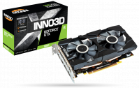 Cạc đồ họa INNO3D GeForce GTX 1660 Twin X2 6G (NVIDIA Geforce GTX 1660/ 6Gb/ GDDR5/ 192Bit)