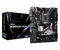 Bo mạch chủ Asrock B365M-HDV (Chipset Intel B365/ Socket 1151/ 4 x DDR4 DIMM/ Max 64Gb/ VGA Onboard/ Form mATX)