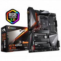 Bo mạch chủ Gigabyte X570 AORUS ULTRA (Chipset AMD X570/ Socket AM4/ 4 x DDR4 DIMM/ Max 128Gb/ VGA Onboard/ Form ATX)