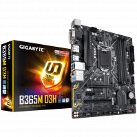 Bo mạch chủ Gigabyte B365M-D3H (Chipset Intel B365/ Socket 1151/ 4 x DDR4 DIMM/ Max 64Gb/ VGA Onboard/ Form mATX)
