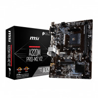 Bo mạch chủ MSI A320M PRO-M2 V2 (Chipset AMD A320/ Socket AM4/ 2 x DDR4 DIMM/ Max 32Gb/ VGA Onboard/ Form mATX)