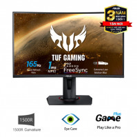 Màn hình Asus TUF Gaming VG27VQ 1 Ms 165Hz Curved (Màn gaming/ 27.0Inch/ Full HD/ 1ms/ 165Hz/ VA)