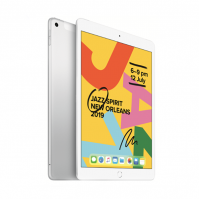Apple iPad 10.2" (2019) Cellular 128Gb (ZA/A) (Silver)- 128Gb/ 10.2Inch/ 4G/ Wifi/ Bluetooth