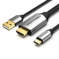Bộ chuyển đổi Vention CGTBG USB-C sang HDMI 2.0 (1.5m)