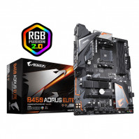 Bo mạch chủ Gigabyte B450 AORUS ELITE (Chipset AMD B450/ Socket AM4/ 4 x DDR4 DIMM/ Max 64Gb/ VGA Onboard/ Form ATX)