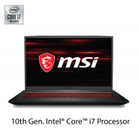 Máy tính xách tay MSI GF75 Thin 10SCXR 038VN (i7-10750H/ 8GB/ 512GB SSD/ 17.3FHD-120Hz/ GTX1650 4GB/ Win10/ Black)