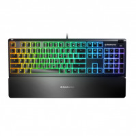 SteelSeries Apex 3 Gaming Keyboard – Whisper-Quiet Switch
