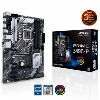 Bo mạch chủ Asus PRIME Z490-P (Chipset Intel Z490/ Socket 1200/ 4 x DDR4 DIMM/ Max 64Gb/ VGA Onboard/ Form ATX)