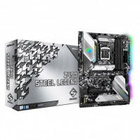 Bo mạch chủ Asrock Z490 Steel Legend (Chipset Intel Z490/ Socket 1200/ 4 x DDR4 DIMM/ Max 128Gb/ VGA Onboard/ Form ATX)