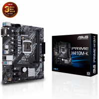 Bo mạch chủ Asus H410M-K (Chipset Intel H410/ Socket 1200/ 2 x DDR4 DIMM/ Max 64Gb/ VGA Onboard/ Form mATX)