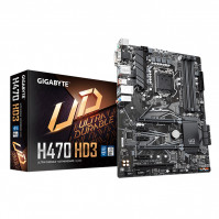 Bo mạch chủ Gigabyte H470-HD3 (Chipset Intel H470/ Socket 1200/ 4 x DDR4 DIMM/ Max 128Gb/ VGA Onboard/ Form mATX)