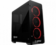 Vỏ máy tính MSI MAG PYLON ATX (3 fan) (Loại case:ATX. Chất liệu:Thép + nhựa + kính