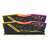 Ram TEAMGROUP T-FORCE DELTA TUF Gaming Alliance RGB 32GB (2*16GB) D4 - 3200MHz  LED 16.8 triệu màu
