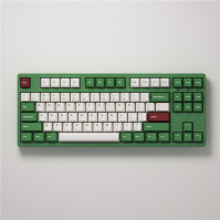 Bàn phím cơ AKKO 3087 v2 DS Matcha Red Bean (Akko switch Blue)