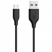 Cáp sạc ANKER PowerLine Micro USB 0.9m - A8132 - Đỏ