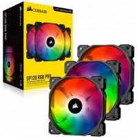 Bộ 3 quạt 120mm Corsair iCUE SP120 RGB Elite 120mm PWM Fan - Triple Pack with Lighting Node CORE