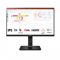 Màn hình đồ họa LG 24QP750-B (23.8Inch/ 2K (2560x1440)/ 5ms/ 75HZ/ 300 cd/m2/ IPS)