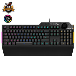 Bàn phím gaming Asus TUF Gaming K1 (LED RGB/ Đen)