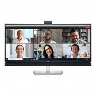 Màn hình Dell C3422WE WQHD USB-C/ Cong/ Webca/ Loa (34Inch/ UWQHD (3440x1440)/ 60HZ/ IPS)