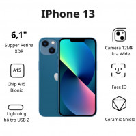 Điện thoại Apple iPhone 13 (4GB/ 256GB/ Blue)