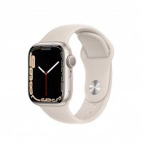 Apple Watch Series7 41mm GPS Viền Nhôm -Dây Cao Su Starligh