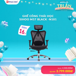 Ghế công thái học Sihoo M57 Black -N101