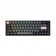 Bàn phím cơ AKKO 3068B Multi-modes Black Pink (Bluetooth 5.0 / Wireless 2.4Ghz / Hotswap / Foam tiêu âm / AKKO CS Jelly Switch)