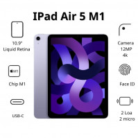 Máy tính bảng Apple IPad Air 5 M1 Wifi MME23ZA/A (64GB/ Purple)