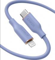 Cáp sạc ANKER PowerLineIII USBC-Lightning 0.9m-A8662 Tím