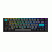 Bàn phím cơ AKKO 3068B Plus Multi-modes Black & Cyan Akko CS Jelly Pink switch