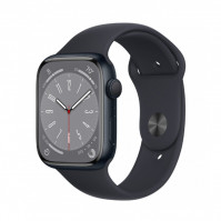 Đồng hồ thông minh Apple Watch Series 8 (41mm/ LTE/ Viền Nhôm/ Dây Cao Su/ Midnight/ MNHV3VN/A)