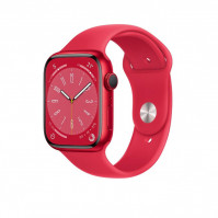 Đồng hồ thông minh Apple Watch Series 8 (41mm/ LTE/ Viền Nhôm/ Dây Cao Su/ Red/ MNJ23VN/A)