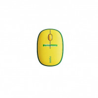 Chuột không dây Rapoo M650 Silent Brazil màu Yellow Green (Bluetooth, Wireless)