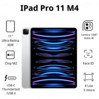 Máy tính bảng Apple IPad Pro 11 M2 Wifi MNXE3ZA/A (8GB/ 128Gb/ Silver)