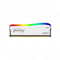 Ram Kingston Fury Beast 8GB 3600 DDR4 RGB White SE  (KF36C17BWA/8)