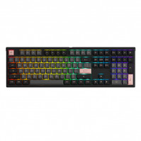 Bàn phím cơ AKKO MonsGeek MG108 Black & Pink Akko V3 Cream Blue switch