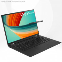 Laptop LG Gram 2 in1 14T90R-G.AH55A5 (i5 1340P/ 16GB/ 512GB SSD/14 inch WUXGA Touch/Win11/ Black)