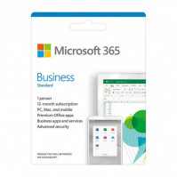 Phần mềm Microsoft 365 Business Standard Retail English APACEM Subscr 1YR Media P8