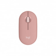 Chuột không dây Bluetooth Logitech Pebble M350S - Màu hồng
