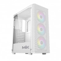 Vỏ máy tính MIK AION WHITE 3FA